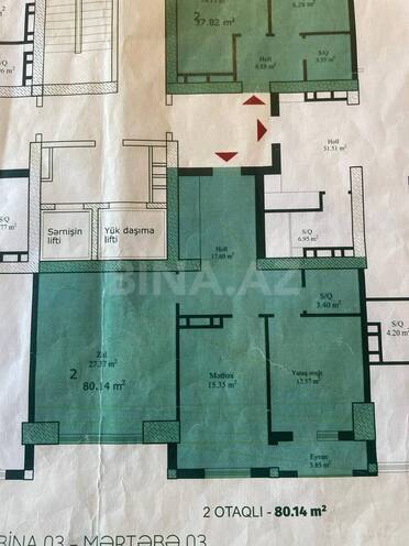Продаётся 2-комн. новостройка 80.1 м², м. Низами, photo 10 from 14