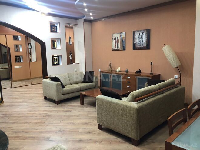 İcarəyə verilir 4 otaqlı yeni tikili 130 m², Nizami m., photo 1 from 16