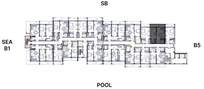 Satılır 2 otaqlı yeni tikili 92 m², Sea Breeze q., photo 5 from 7
