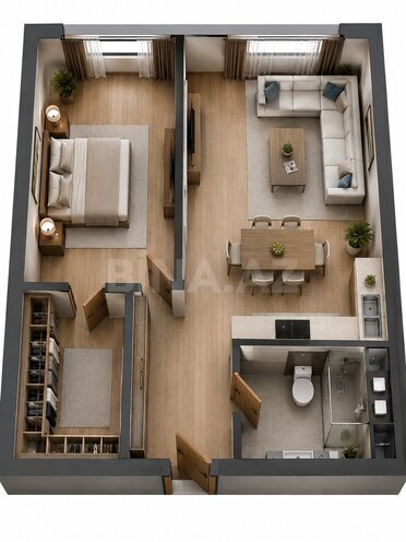 Продаётся 2-комн. новостройка 92 м², пос. Sea Breeze, photo 5 from 11