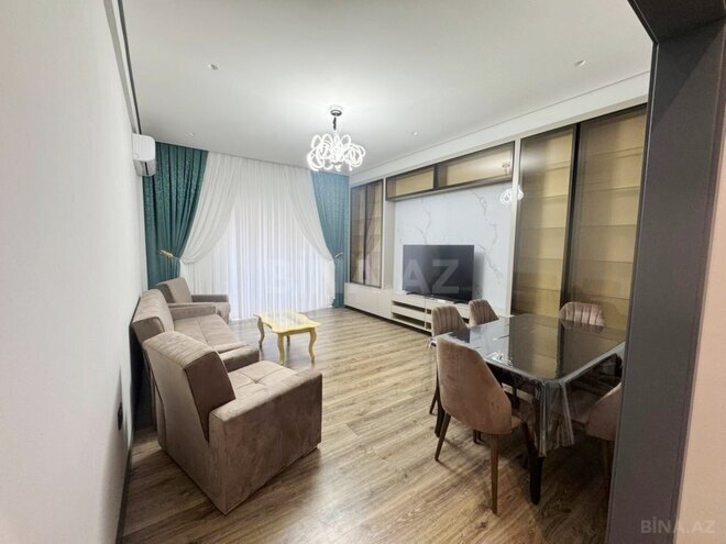 İcarəyə verilir 2 otaqlı yeni tikili 100 m², Şah İsmayıl Xətai m., photo 1 from 14