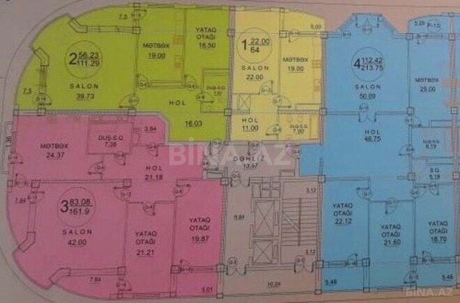 Продаётся 1-комн. новостройка 64 м², м. Шах Исмаил Хатаи, photo 4 from 19