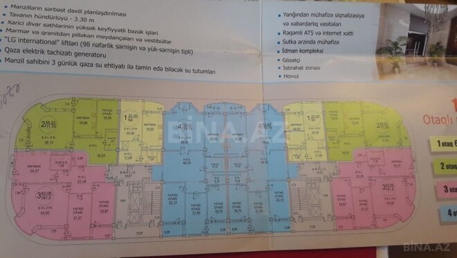 Продаётся 1-комн. новостройка 64 м², м. Шах Исмаил Хатаи, photo 18 from 19