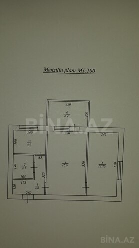 İcarəyə verilir 2 otaqlı köhnə tikili 50 m², Nəriman Nərimanov m., photo 16 from 17