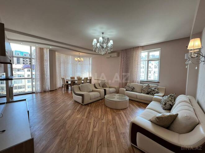 İcarəyə verilir 4 otaqlı yeni tikili 180 m², Nizami m., photo 1 from 20