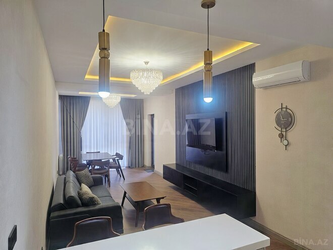 İcarəyə verilir 2 otaqlı yeni tikili 110 m², Nizami m., photo 9 from 13