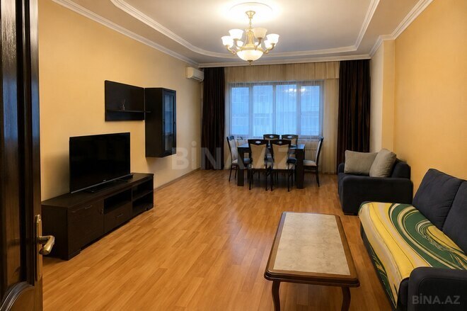 İcarəyə verilir 3 otaqlı yeni tikili 133 m², Nəsimi r., photo 1 from 12