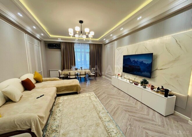 Satılır 3 otaqlı yeni tikili 122 m², Qara Qarayev m., photo 1 from 14