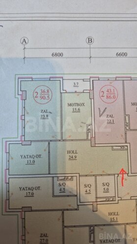 Продаётся 2-комн. новостройка 90 м², Наримановский  р., photo 3 from 22