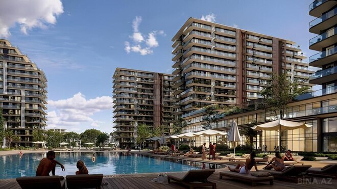 Продаётся 1-комн. новостройка 39 м², пос. Нардаран, photo 1 from 6