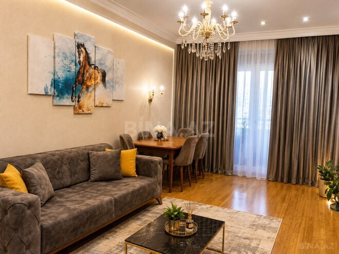 İcarəyə verilir 2 otaqlı yeni tikili 74 m², İnşaatçılar m., photo 1 from 10