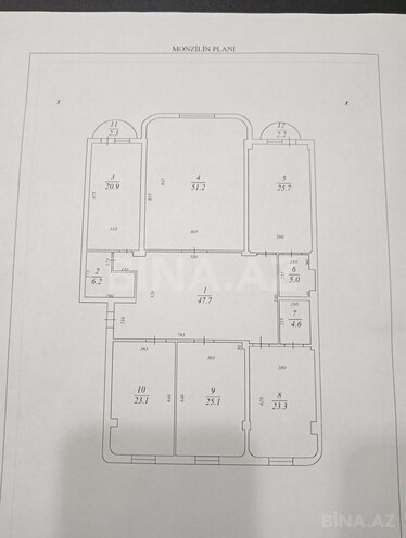 Продаётся 5-комн. новостройка 245 м², м. Гянджлик, photo 3 from 11