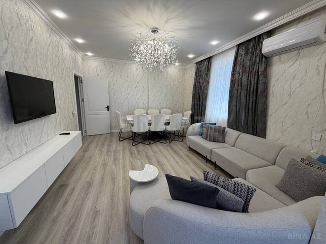 İcarəyə verilir 3 otaqlı yeni tikili 130 m², İnşaatçılar m., photo 4 from 18