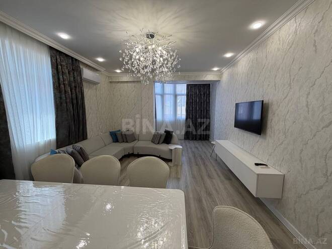 İcarəyə verilir 3 otaqlı yeni tikili 130 m², İnşaatçılar m., photo 1 from 18