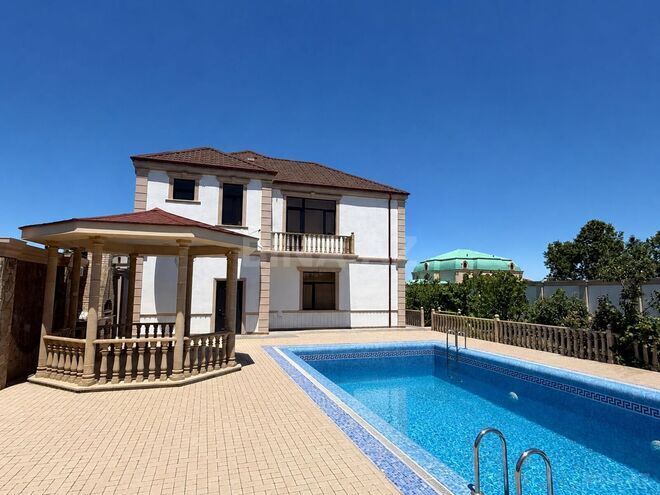 Satılır 7 otaqlı həyət evi/bağ evi 430 m², Novxanı q., photo 4 from 30