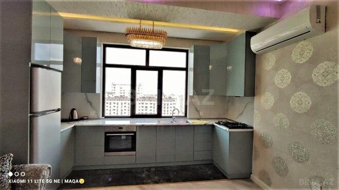 İcarəyə verilir 3 otaqlı yeni tikili 90 m², Nəsimi r., photo 28 from 30