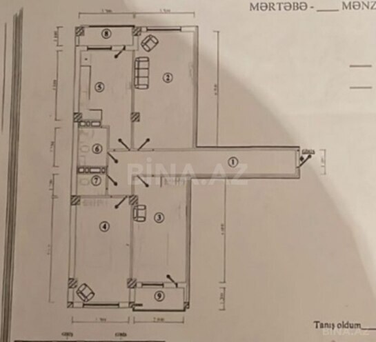 Продаётся 3-комн. новостройка 108 м², м. Кара Караев, photo 5 from 19
