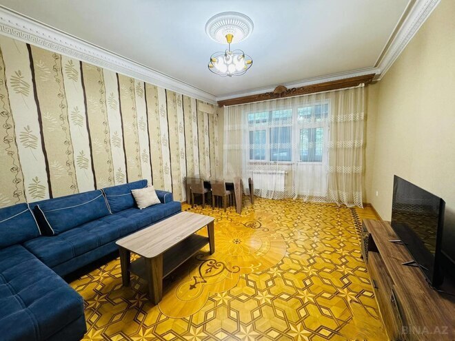İcarəyə verilir 3 otaqlı yeni tikili 116 m², Gənclik m., photo 1 from 13