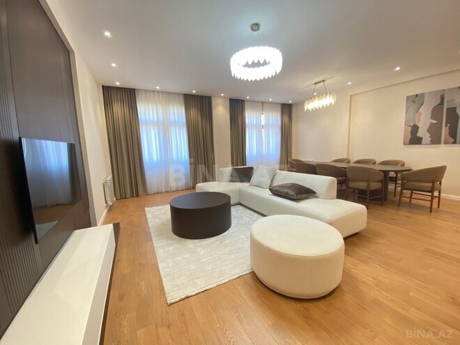 İcarəyə verilir 3 otaqlı yeni tikili 180 m², Nizami m., photo 3 from 23