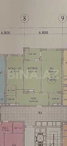 Продаётся 2-комн. новостройка 102.3 м², м. Шах Исмаил Хатаи, photo 14 from 15
