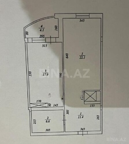 Satılır 2 otaqlı yeni tikili 65 m², Şah İsmayıl Xətai m., photo 4 from 8