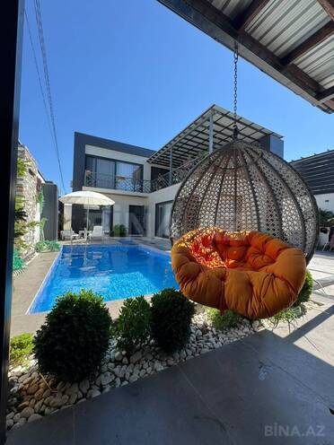 İcarəyə verilir 4 otaqlı həyət evi/bağ evi 300 m², Novxanı q., photo 1 from 19