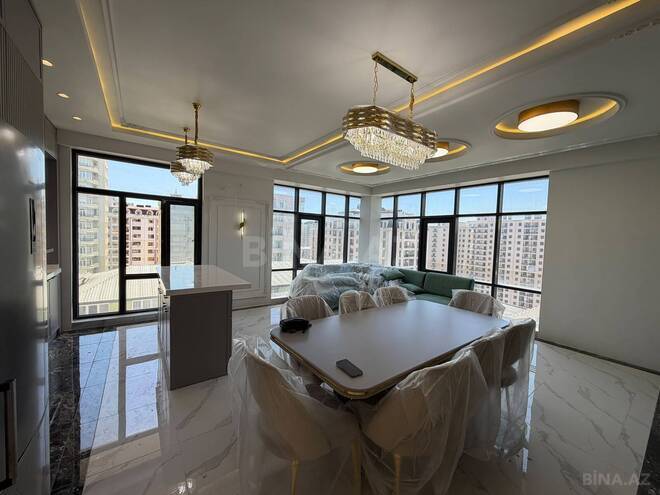 İcarəyə verilir 4 otaqlı yeni tikili 140 m², 8 Noyabr m., photo 4 from 15