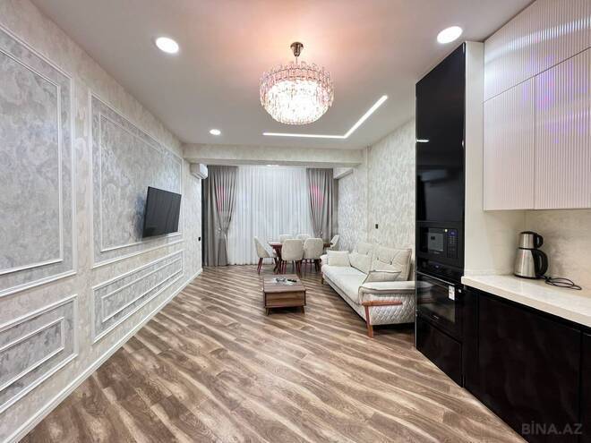 İcarəyə verilir 2 otaqlı yeni tikili 80 m², Nəriman Nərimanov m., photo 3 from 9