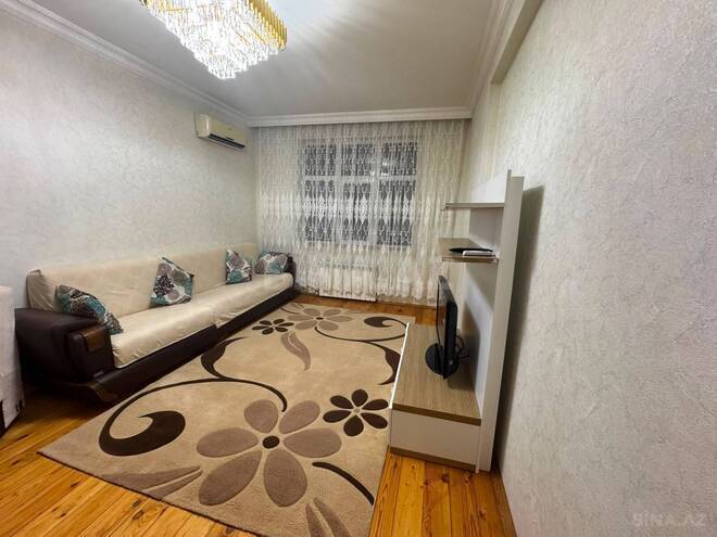 İcarəyə verilir 2 otaqlı yeni tikili 50 m², Memar Əcəmi m., photo 1 from 8