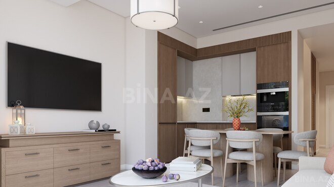 Сдаётся 1-комн. новостройка 40 м², пос. Нардаран, photo 3 from 8