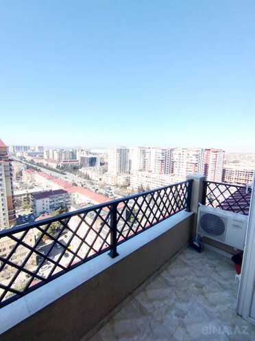 İcarəyə verilir 3 otaqlı yeni tikili 105 m², Qara Qarayev m., photo 14 from 15