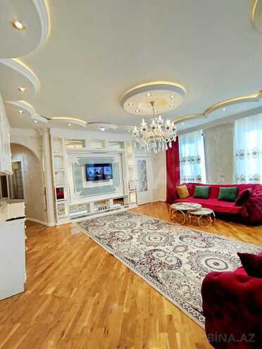 İcarəyə verilir 3 otaqlı yeni tikili 105 m², Qara Qarayev m., photo 3 from 15