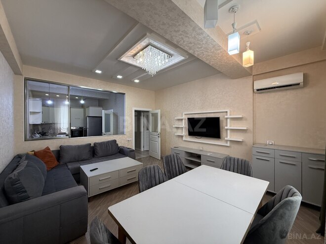 İcarəyə verilir 2 otaqlı yeni tikili 75 m², Elmlər Akademiyası m., photo 3 from 12
