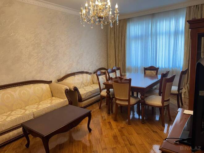 İcarəyə verilir 3 otaqlı yeni tikili 140 m², Elmlər Akademiyası m., photo 3 from 13