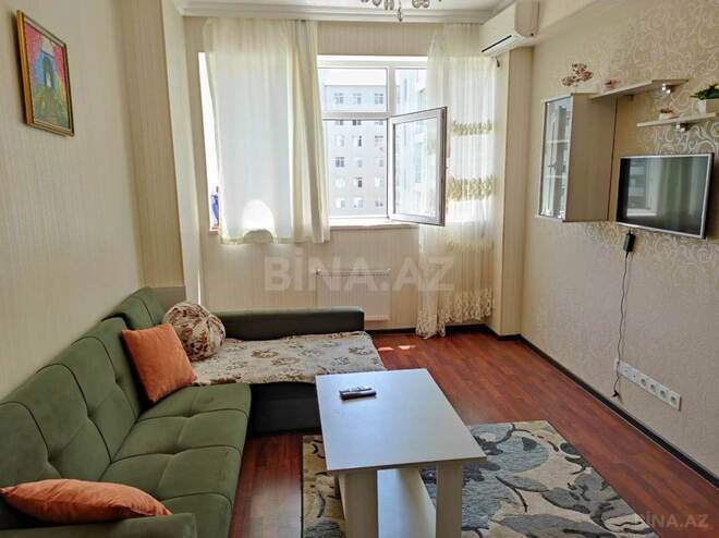 Сдаётся 1-комн. новостройка 38 м², Ясамальский р., photo 10 from 11
