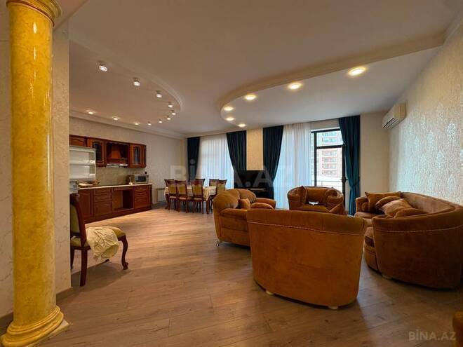 İcarəyə verilir 3 otaqlı yeni tikili 120 m², Nəriman Nərimanov m., photo 3 from 9