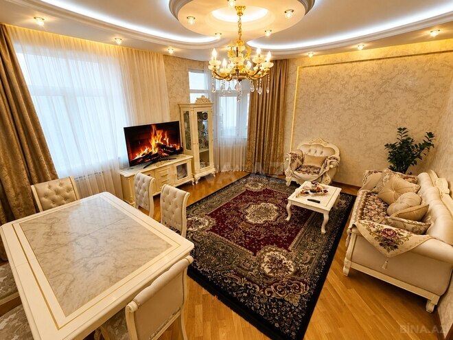 İcarəyə verilir 4 otaqlı yeni tikili 145 m², İnşaatçılar m., photo 3 from 23