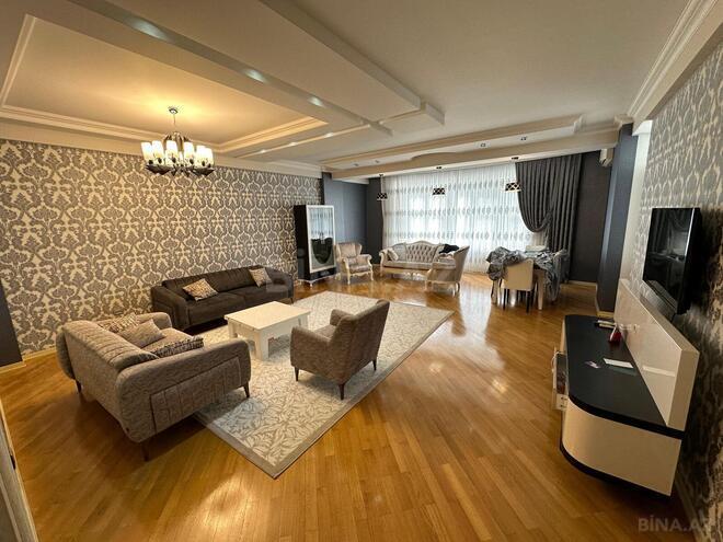 İcarəyə verilir 4 otaqlı yeni tikili 210 m², Nizami m., photo 3 from 16