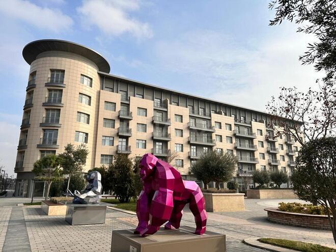 İcarəyə verilir 4 otaqlı yeni tikili 150 m², Ağ şəhər q., photo 3 from 14