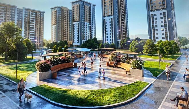 Satılır 3 otaqlı yeni tikili 94 m², Qara Qarayev m., photo 6 from 11