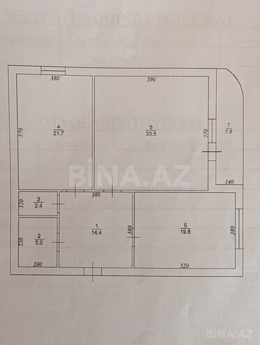 Продаётся 2-комн. новостройка 100 м², м. Иншаатчылар, photo 16 from 17