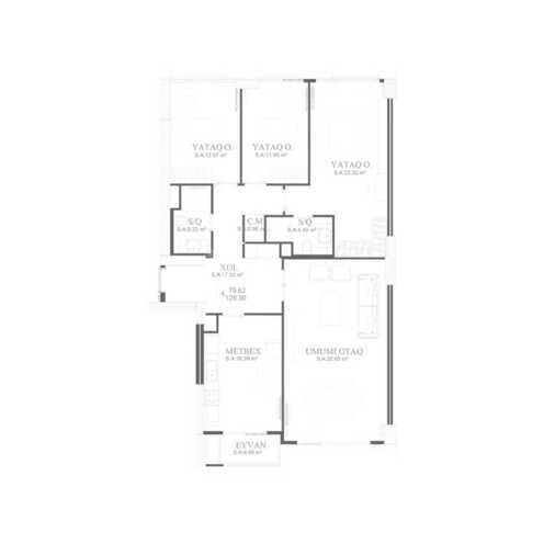 Продаётся 4-комн. новостройка 128 м², м. Нариман Нариманов, photo 18 from 22