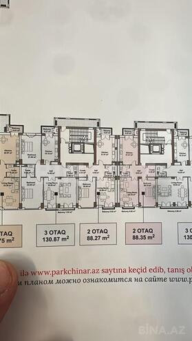 Satılır 2 otaqlı yeni tikili 90 m², Şah İsmayıl Xətai m., photo 8 from 9