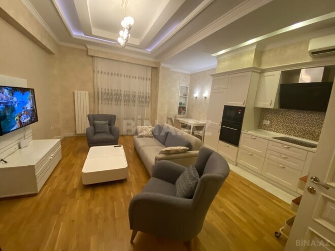 İcarəyə verilir 3 otaqlı yeni tikili 100 m², Şah İsmayıl Xətai m., photo 3 from 9