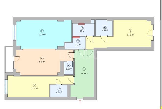 Продаётся 3-комн. новостройка 170 м², м. Шах Исмаил Хатаи, photo 3 from 21