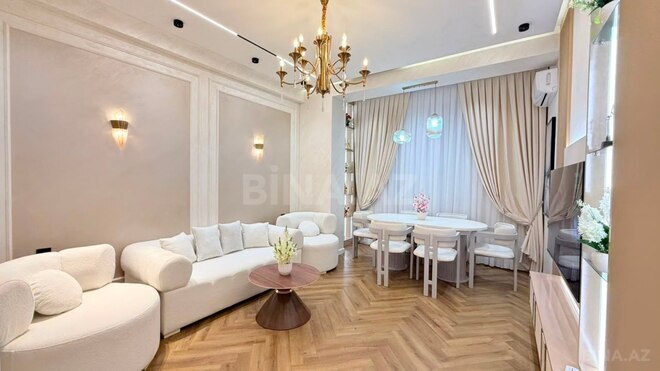 İcarəyə verilir 2 otaqlı yeni tikili 75 m², Elmlər Akademiyası m., photo 1 from 16