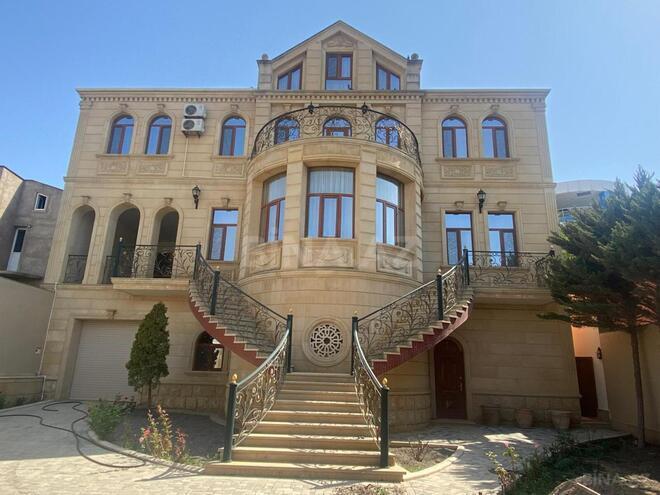 İcarəyə verilir 8 otaqlı həyət evi/bağ evi 600 m², Səbail r., photo 1 from 28