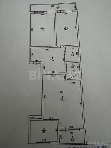 Satılır 3 otaqlı yeni tikili 100 m², 8-ci mikrorayon q., photo 15 from 21