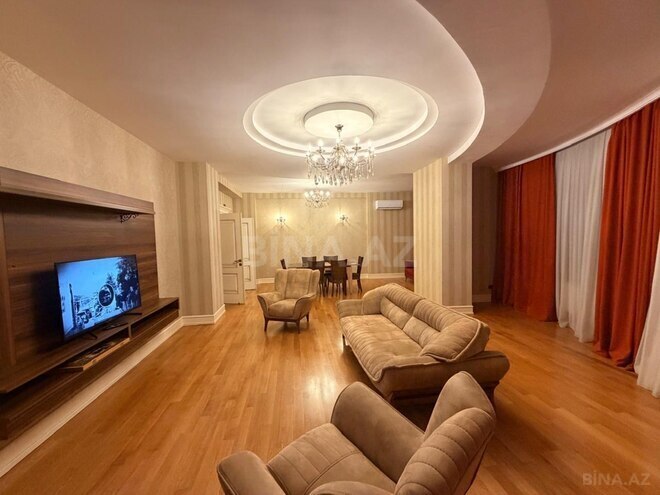 İcarəyə verilir 3 otaqlı yeni tikili 200 m², Elmlər Akademiyası m., photo 1 from 16