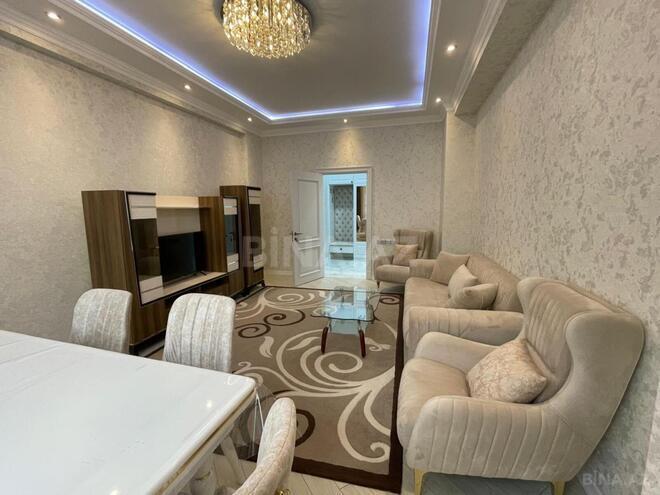 İcarəyə verilir 3 otaqlı yeni tikili 125 m², Elmlər Akademiyası m., photo 3 from 16